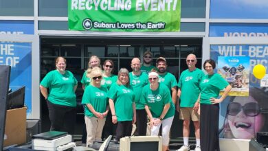 Kenny Ross Cares Subaru Loves the Earth Recycling