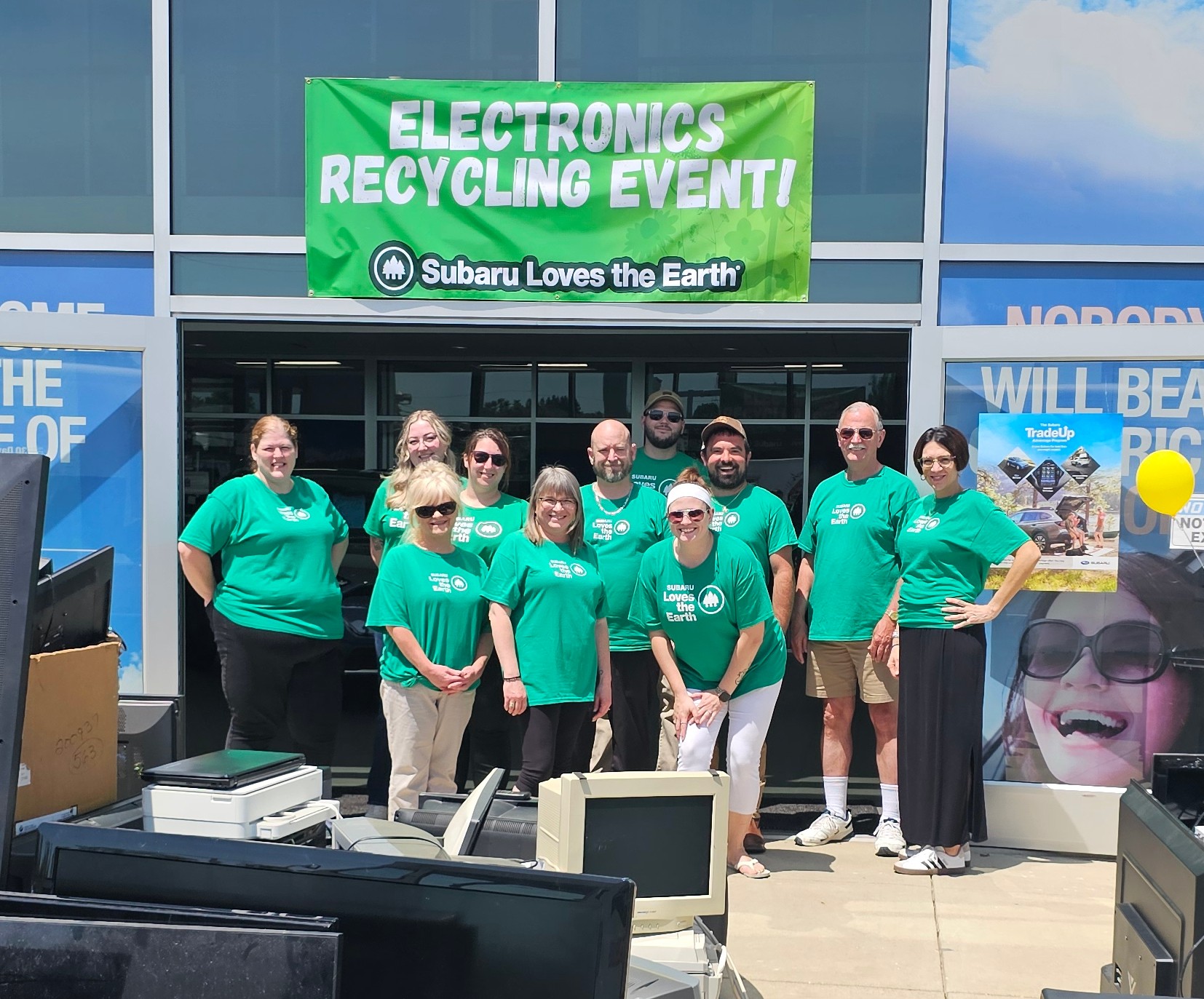 Kenny Ross Cares Subaru Loves the Earth Recycling