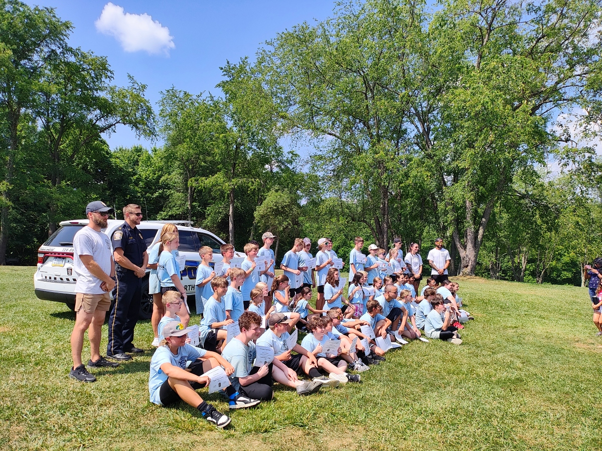 Junior Police Academy Kenny Ross Cares