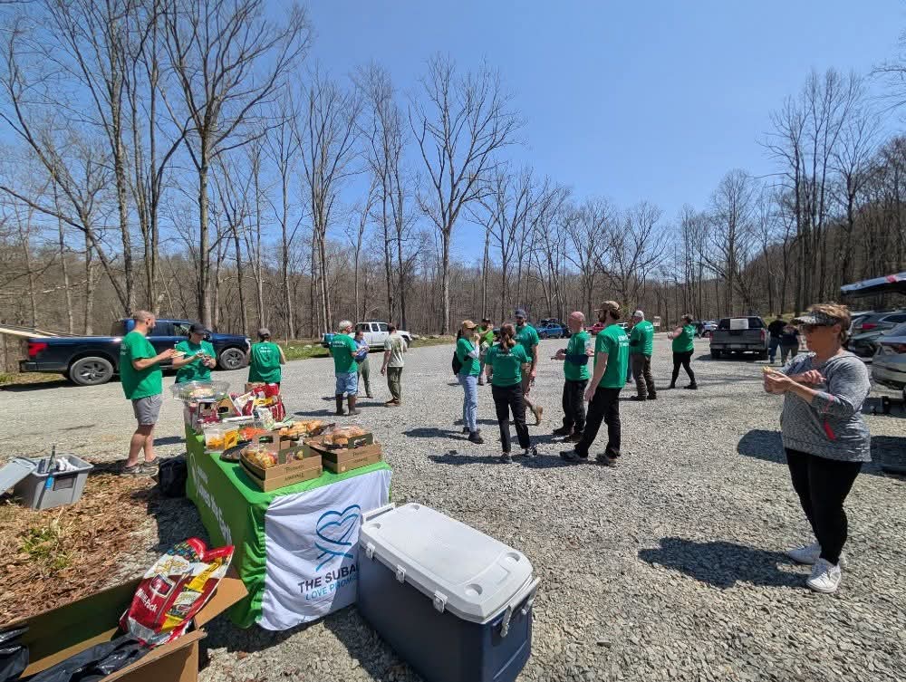 Kenny Ross Subaru Trail Clean Up